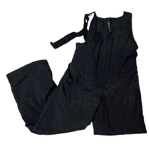 Lift Ticket by Toma Black Zip Up Pullover Snowsuit with Adjustable Straps 12